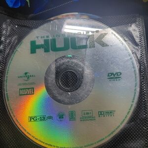 Universal The Incredible Hulk DVD - Green and Silver